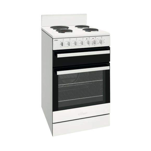 CFE535WB Chef 54cm Freestanding Electric Cooker 
